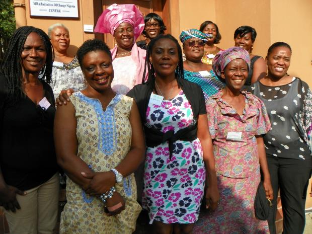 Participants at one of the Peace Circles