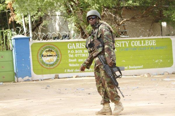 Outside Garissa University