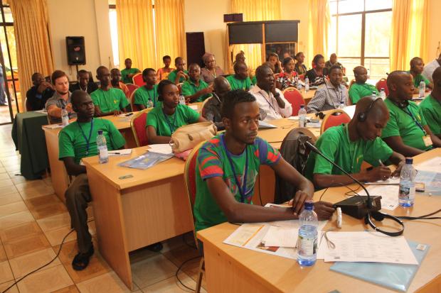 Participants of EAYF Rwanda during a session (Photo: Mbindyo Kimanthi)