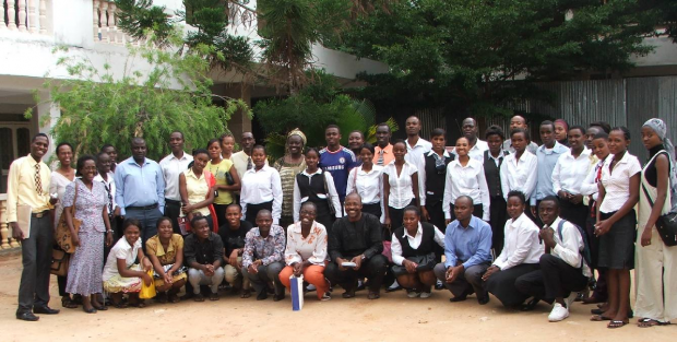 Youth from the University, College and Training Institute (Photo: Unknown)