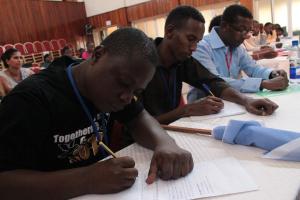 Delegates sharing