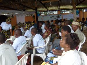 Farmers attending the meeting (Photo: Claude Bourdin)