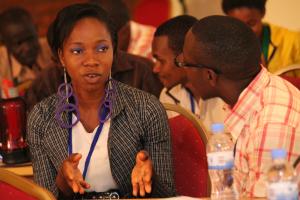 Participants engaging in a discussion (Photo: Mbindyo Kimanthi)