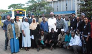 Workshop participants at St Theresa's Church in Eastleigh