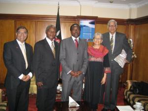 Meeting with Kenyan Vice President