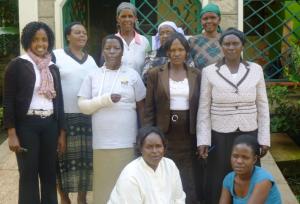 Some of the CoP participants in a photo pose