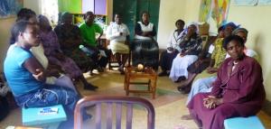 Participants of CoP in Meru during one of the session