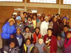 Participants at workshop in Kwa Thema 