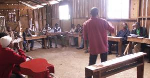 Peace workshop in Kenya