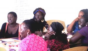 Facilitators being trained to run Creators of Peace Circles