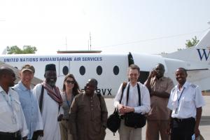 The team arrives in Abéché, eastern Chad (Photo: Alan Channer)