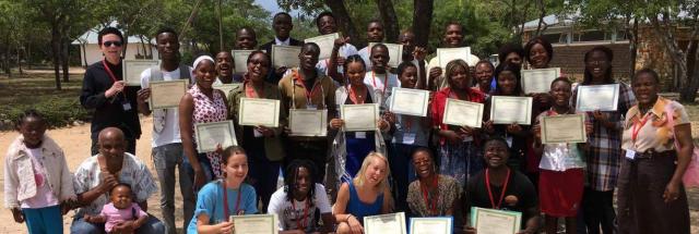 Zimbabwe youth conference participants