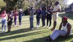 Team building activities, at the Change in Progress camp 2014