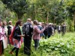 Visit to one of the small farms
